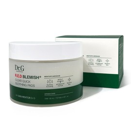Dr.G Red Blemish Clear Quick Soothing Pack (70 sheets) / 닥터지 레드 블레미쉬 클리어 퀵 수딩 팩 (70매)