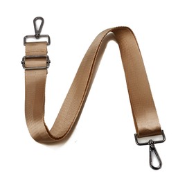 KURGOOL Wide Purse Strap,Shoulder Strap (Solid),Adjustable Replacement Belt Crossbody Canvas Bag Handbag（1.5”Wide