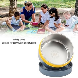 Olla de Cocina Térmica, 440ml Contenedor de Alimentos Aislado Acero Inoxidable 304 Aislado Al Vacío Tarro de Comida para Niños Contenedor de Almuerzo 