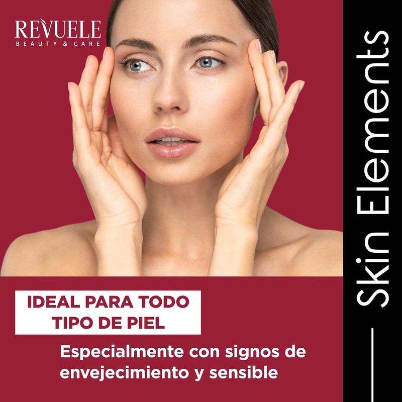 REVUELE SKIN ELEMENTS CREMA PARA ROSTRO Y CUELLO POLIPEPTIDO 40ML