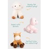 Living Nature Little Farm Animals Plush Collection