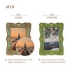 AELS 4x6 Inch Vintage Picture Frame, Elegant Antique Photo Frames