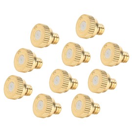 10Pcs 0.2mm Tap Water Low Pressure Atomizing Sprayer Nozzle Misting Cooling Spraying Nozzles Fine Mist