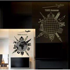 Unbranded Glow in The Dark Stars and Planets Night Wall Stickers Removable Room Decor