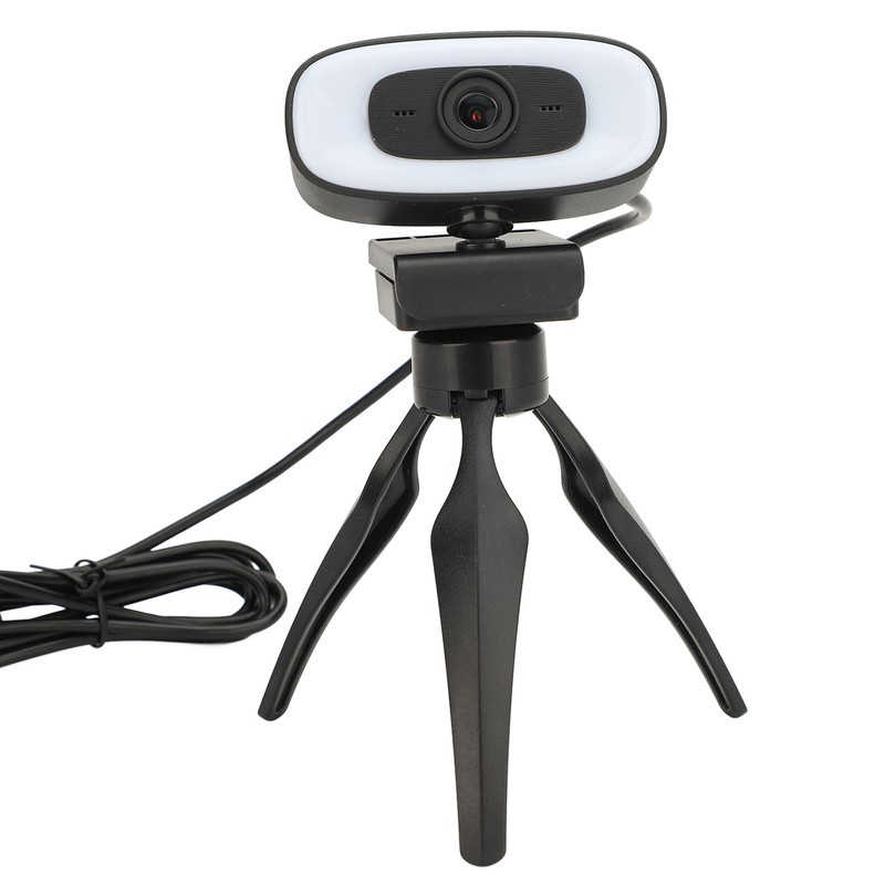 Computer Camera Driverless 3840x2160P USB 2.0 with Fill Light Microphone