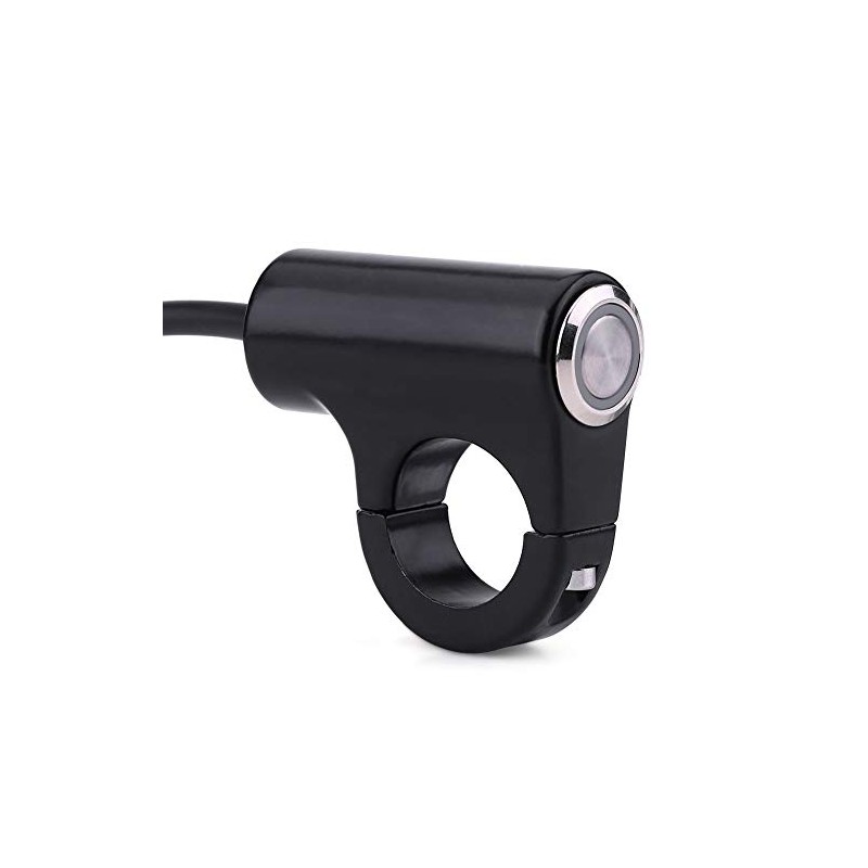 Motorcycle Handlebar Control Switch, 22 mm Motorcycle Handlebar Mount On/Off