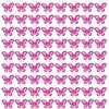 AUEAR, paquete de 100 mariposas con purpurina de alambre de