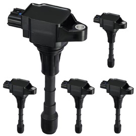 SYKRSS Set of 6 UF550 Ignition Coil Pack Compatible With Ni-ssan 350Z Altima Maxima Murano Pathfinder Quest & Infi-niti EX35 FX35 G25 G35 JX35 M35 Q50 QX60 M35H 3.5L V6 Replacement C1670,22448JA11C