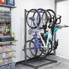 KOKEBREN KOKEBREN 5 Bike Storage Rack, Freestanding Bike Storage, Adjustable