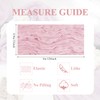 Asee'm Cheesecloth Table Runner Spring Easter 120 Inches Blushing Pink