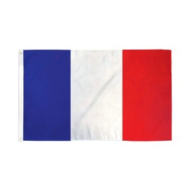 MWS 3x5 France Country Premium 210D 3'x5' Knitted Poly Nylon DuraFlag Banner (FI)