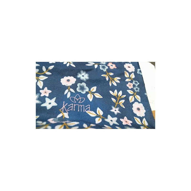 Karma Gifts Thin Headband, Navy Flowers