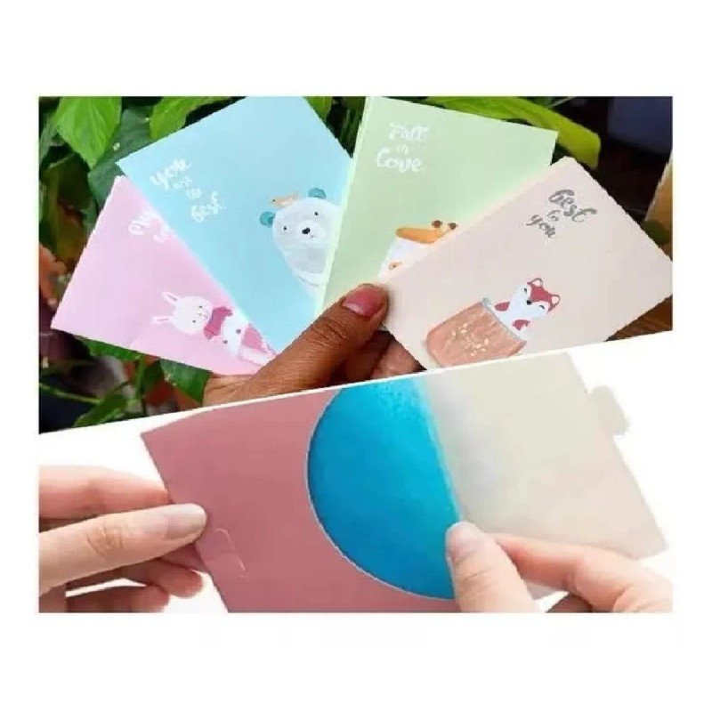 KFMX Set 6 Sobres Papel Arroz Facial Absorbente Blotting Paper