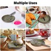 Egg Cracker & Spoon Holder, Spoon Rest for Kitchen, Ceramic