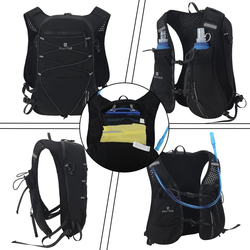 BBAIYULE® Hydration Running Vest Backpack,Cycling Water Backpack ,Biking Hydration Vest