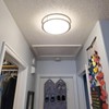 Drosbey 36W Dimmable LED Flush Mount Ceiling Light Fixture, Kitchen