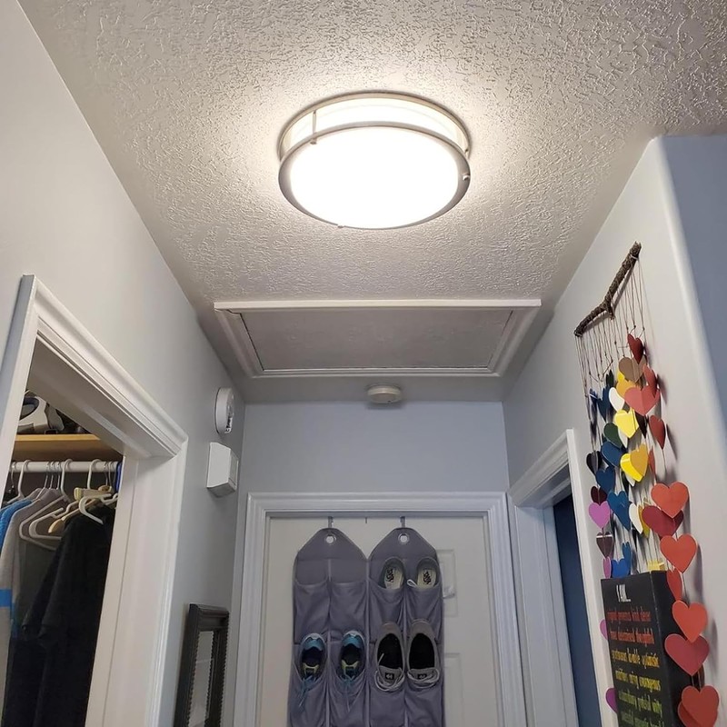 Drosbey 36W Dimmable LED Flush Mount Ceiling Light Fixture, Kitchen