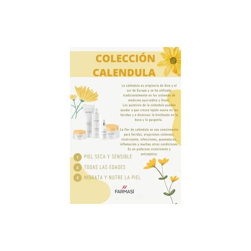 Tónico Facial Caléndula Farmasi Dr C Tuna Piel Seca Sensible