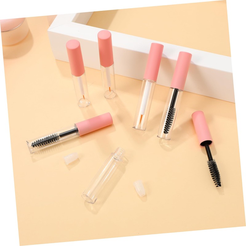 FOMIYES 6pcs Refillable Empty Mascara Tubes with Wands and Eyeliner