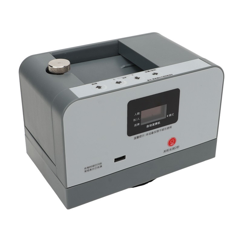 Playing Card Machine Smart Mini Automatic Deck Shuffler Electric Card