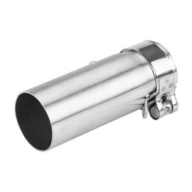 51mm Motorcycle Slip On Exhaust Middle Link Pipe Adapter Connector for Yamaha YZF-R6 2006-2014