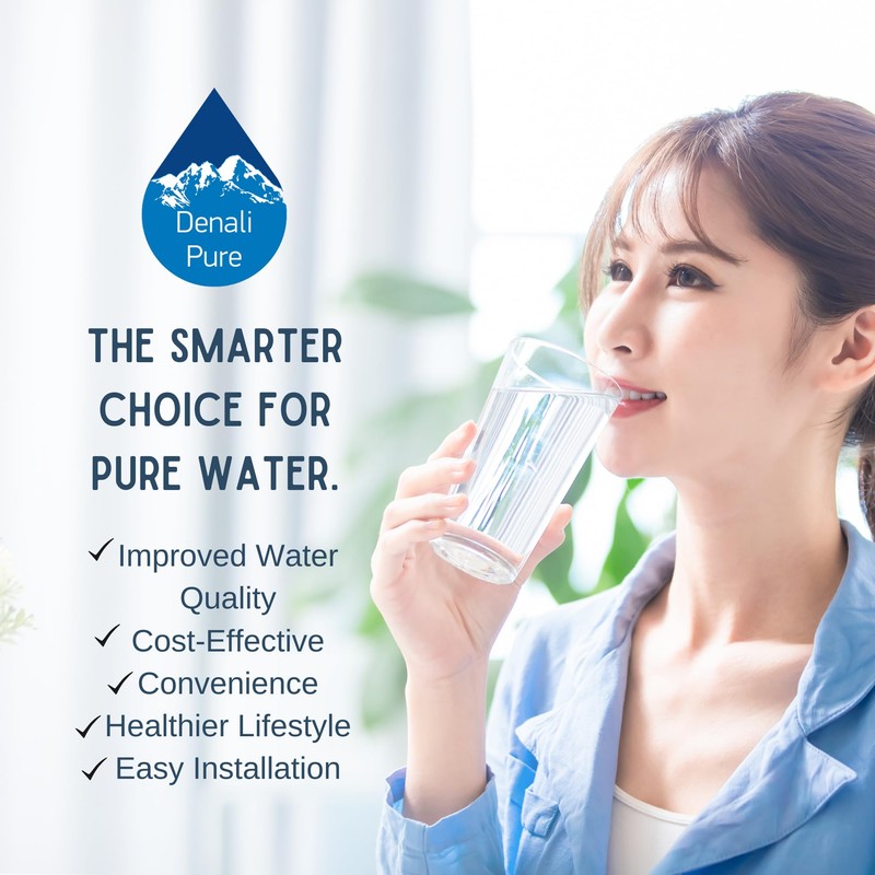 3-Pack Replacement for Bosch RWF1110 Refrigerator Water Filter - Compatible