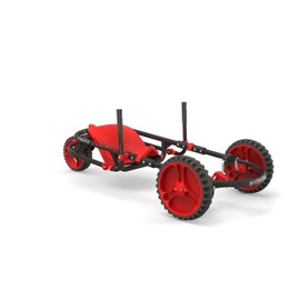 YBIKE Explorer Pedal Car, Red/Black