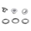 100pcs 4mm Eyelet Grommet Kit for Clothing, Shoes, Crafts, Bags