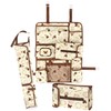 Skater CTSC1-A Car Tissue Box Cover, Tissue Case, Bear's Gakko
