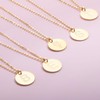 Aimber E Necklace,Initial Necklace for Women,Letter Necklace for Women(Gold,E)