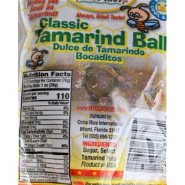 Ocho Rios Tamarind Ball Candy 2.5