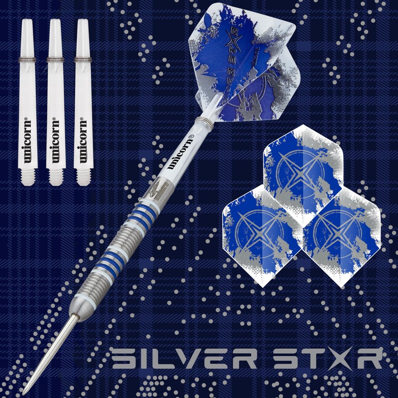 Unicorn Steel Tip Darts Set | Gary 'The Flying Scotsman'