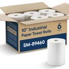 Industrial Paper Towels 10 x 800 White Roll Towels High