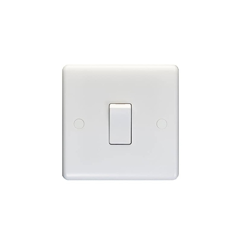 Eurolite Enhance White Plastic 10A intermediate switch