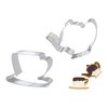 WDYJMALL Teapot Coffee Cup Cookie Cutter