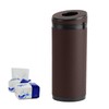 TVETE Car Tissue Case, Tubular Tissue Cover, Bottle-shaped, PU Leather,