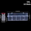 OrganiMax Refrigerator Storage Box – Peptide Vial Freezer Tube Container,
