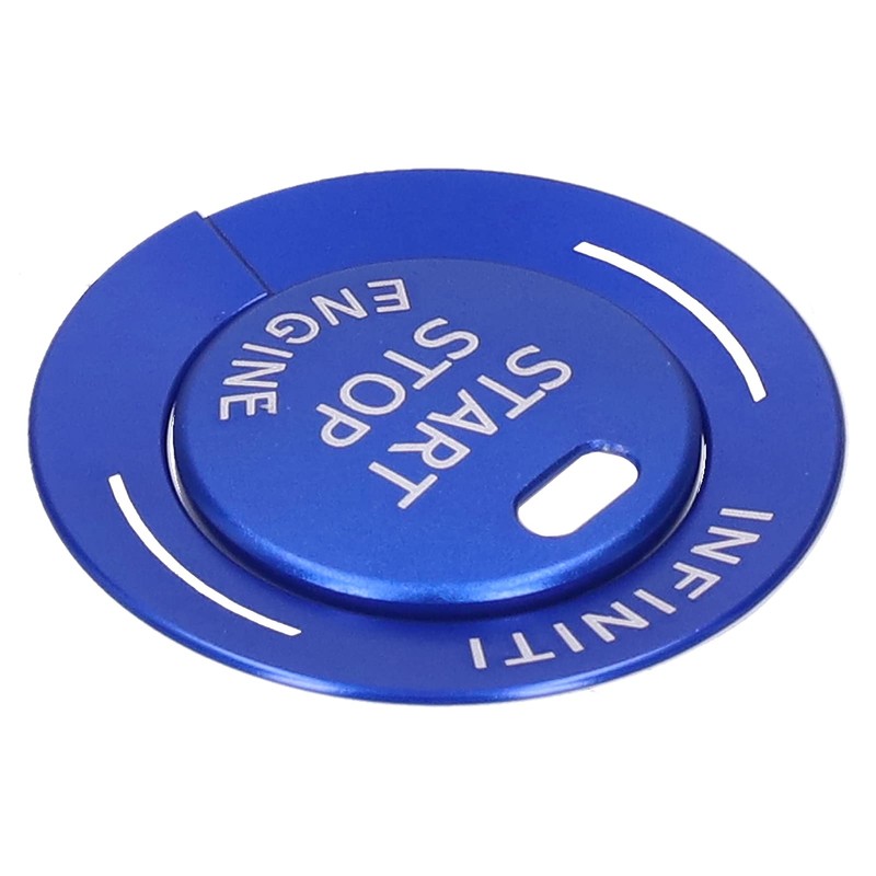 Engine Start Button Cover, 2pcs Engine Start Stop Button Trim