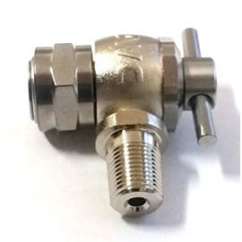 PA 8708150000 - Accumulator Charging Valve 5/16 (3.07) - 32 UNS-3b Female X 1/8'' Male Pipe Thread 5000 PSI