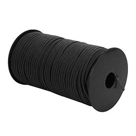 Cuerda Dinámica,100 M Cuerda De Seguridad Para Escalada En Roca Al Aire Libre Cuerda De Supervivencia De Alta Resistencia Cable De Cuerda Auxiliar Para Salvar Vidas Escape De Rescate (Negro)