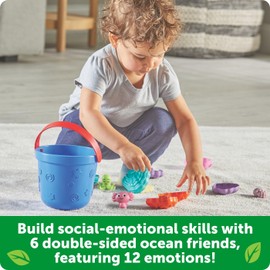 Learning Resources Ocean Emotions Seashells, Ocean Animals Figures, Seaside Game, Sand Toys, Sensory Toys, Sensory Bin, Toddler Outdoor, Preschool Classroom Must Haves, Montessori