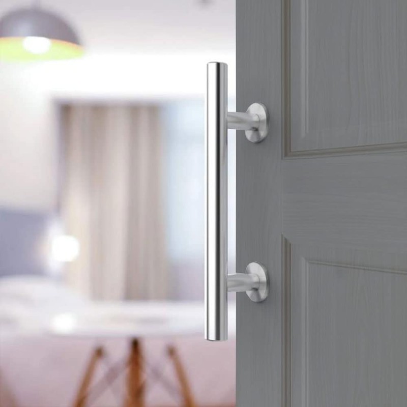 CCJH 10" Stainless Steel Sliding Barn Door Handles and Pulls