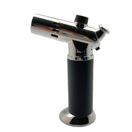 A-ONE Kitchen Blow Torch,Culinary Butane Torch Lighters Refillable Double Fire Cooking Torch,Mini Adjustable Flame Butane Lighters for Dabs,Creme Brulee,Food and BBQ (Butane Gas Not Included)