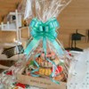 WEWILUCK Bows for Gift Wrapping, Large Iridescent Green Pull Bow