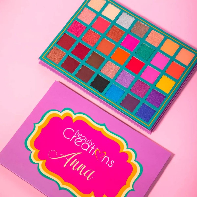 Beauty Creations Paleta De Sombras Anna Beauty Creations 35 Tonalidades