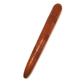 wumio Acupressure Rod, Natural Wood, Straight, Straight Shape, Strong Acupressure Even for Women, Home, Self-Maintenance, Loosen Muscles, Improves Blood Circulation, Acupressure Rod, Compact, Acupressure Press, Grigli Anma Acupressure Substitute