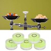 5Pcs Mini Bubble Level, 15mm Round Circular Bullseye Bubble Spirit