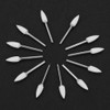 12Pcs FL2 High Speed Sand Dental Grinding Head Set Repairing