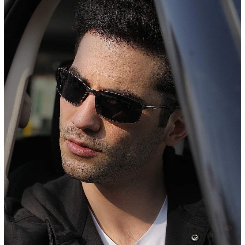 FEISEDY B1029 Men's Sunglasses, Polarized Sunglasses, UV400 Protection, Ultra Lightweight,