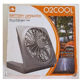 O2COOL FD10101 BATTERY OPERATED 10IN PORTABLE FAN